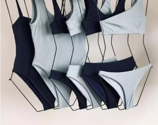 HYB OEM Rak Gantungan Swimsuit Underwear Wooden Clothes Horse