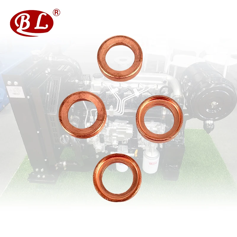 10.2-14-16-4.5 Pad of cone copper  oil drain plug gasket ,crush gasket,crush washer