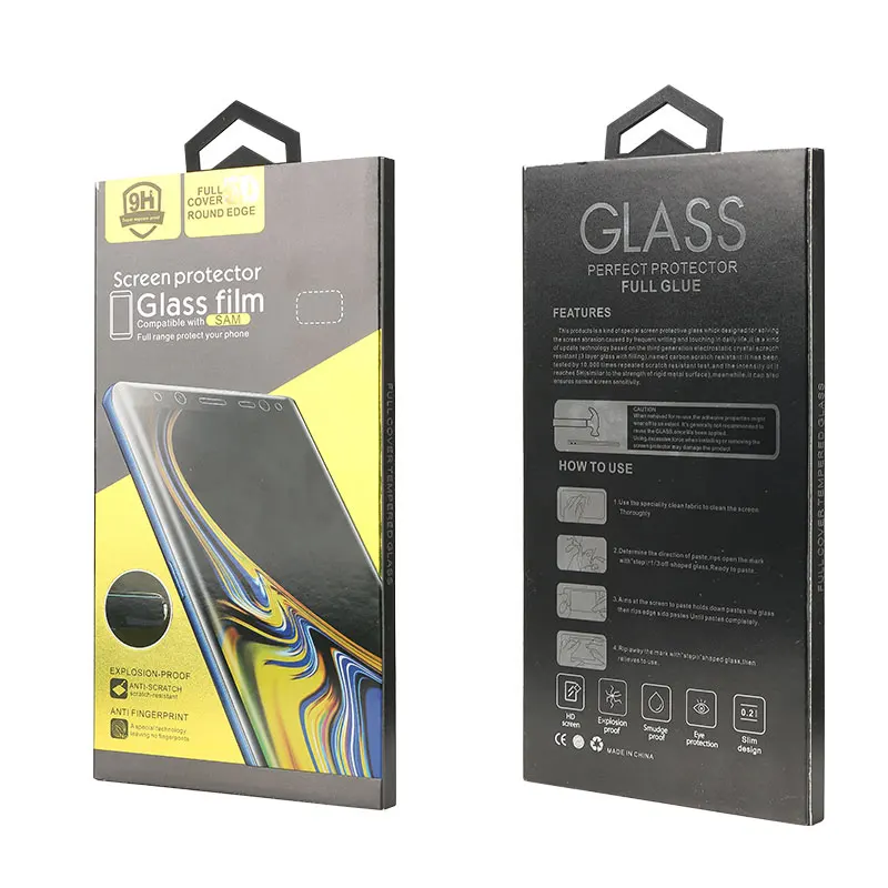 Anti-scratch 0.33mm 9D 21D Full glue screen protector de celular for iphone14 Tempered Glass micas vidrio templado para celular