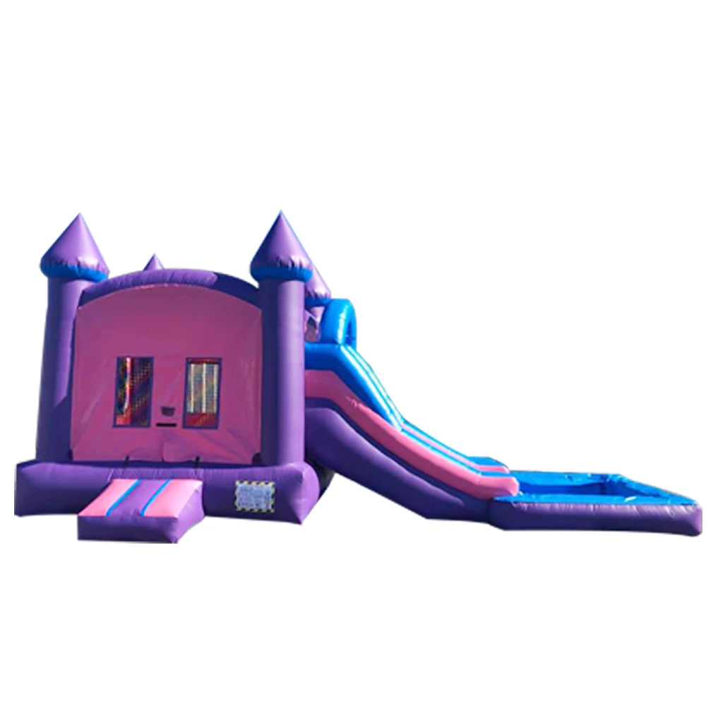 durable inflatable combo slide bounce house for children