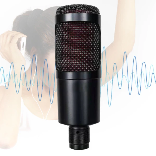 Oem Factory Mic Professional Recording Microfono Streaming Usb Condenser Microphone Kit With Arm Stand