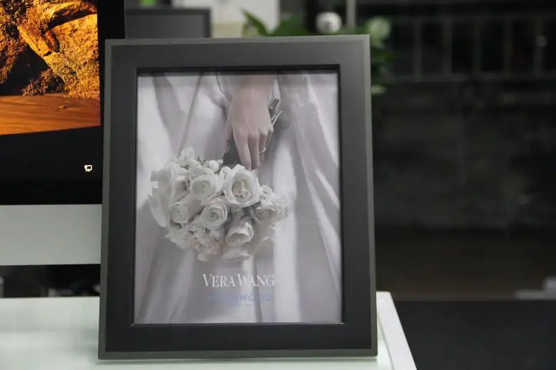 Оптовая продажа, Подарочная деревянная фоторамка на заказ, деревянные фоторамки funia для фотографий, декоративные поделки для дома