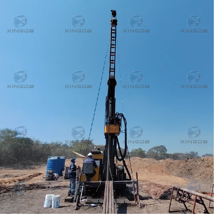 Hydraulic mountain Core Drilling Rig XDX-6 wire line huang hai rock core drilling machine