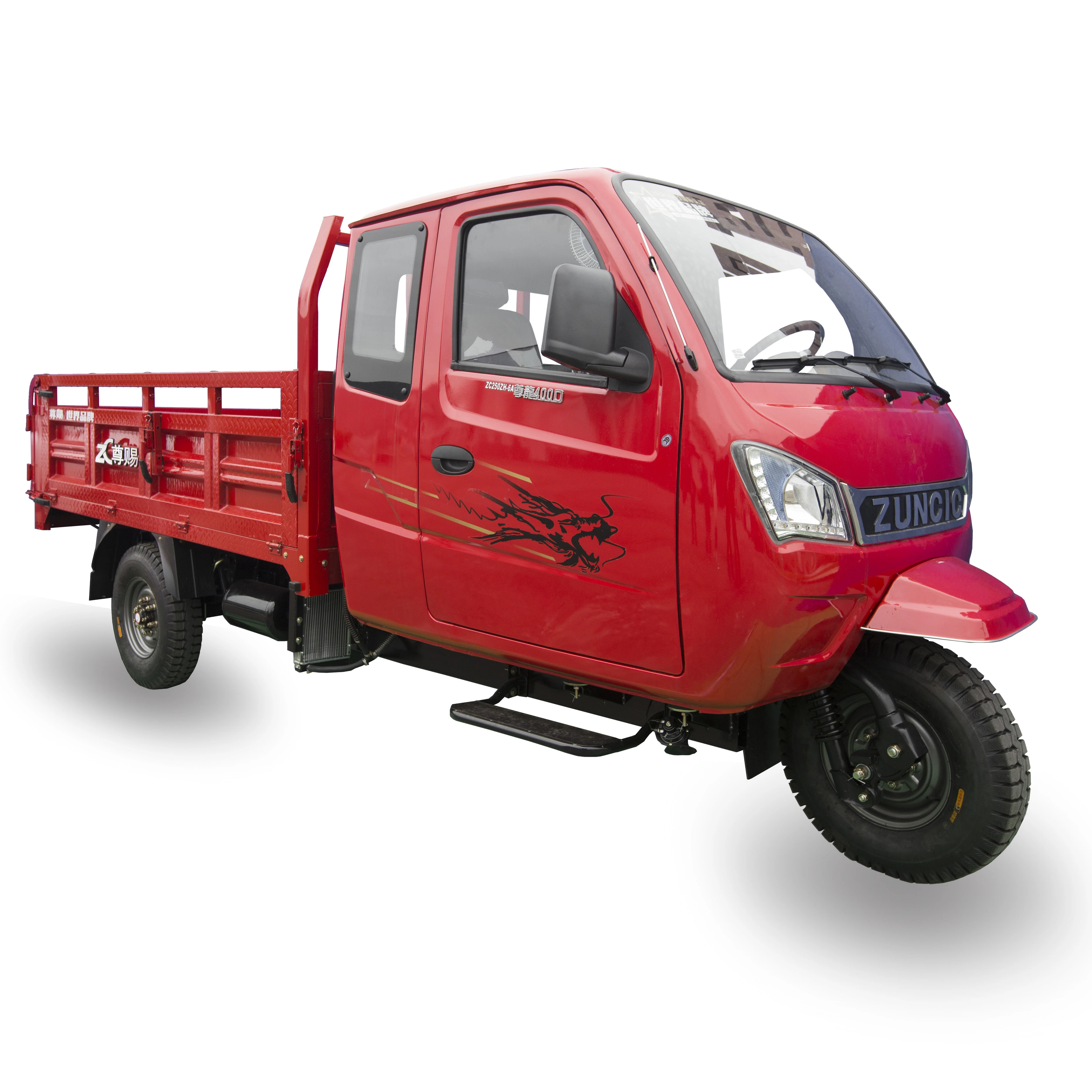 Best Selling Three Wheels Motorcycle Diesel Dump The Sanitation Tricycle