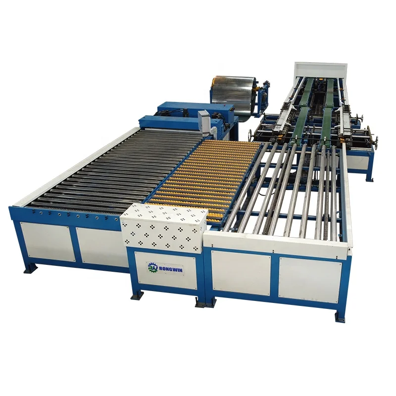 Good Quality HVAC U Shape Square Air Duct Production Line 5 duct making machine for sale