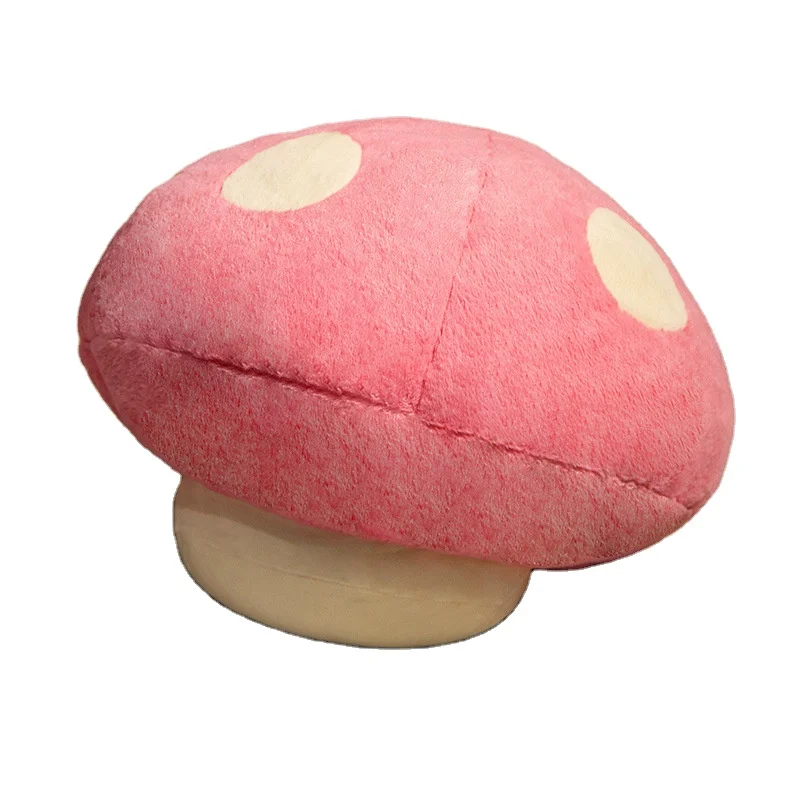 OEM Plant Stuffed Plush Toy Home Decor Children Sleeping Pillow Sofa Cushion Realistic Chubby Mushroom Plush Toy