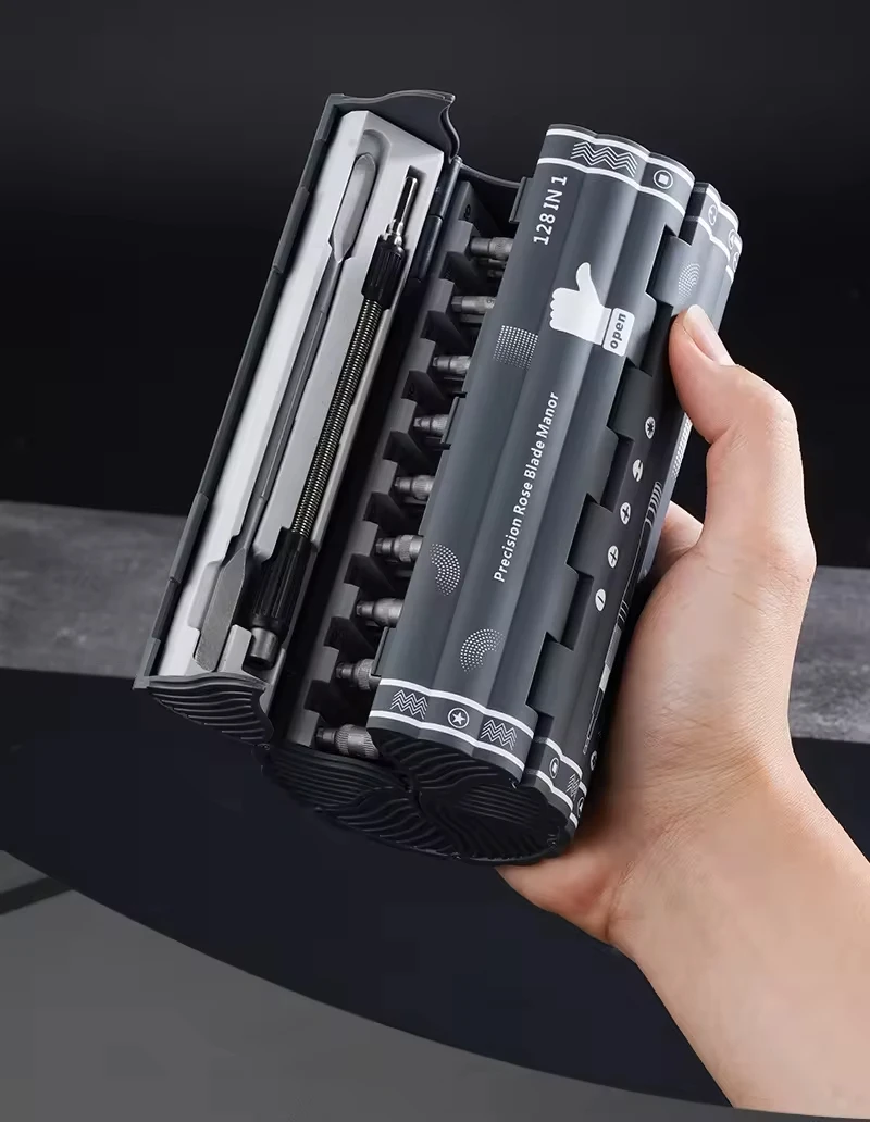 128 in 1 Precision Screwdriver Bit Set Kit Watchmaker Magnetic Mini Repair Tools Laptop Phone