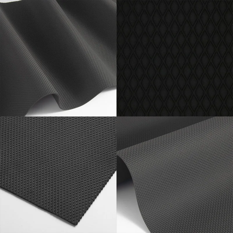 Dongqian Shark Skin neoprene fabric sheet raw material 2mm anti slip embossing neoprene