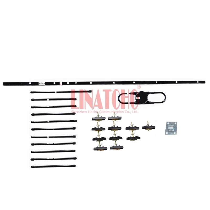 12 elements detachable uhf 400 470 mhz outdoor yagi antenna 434 mhz