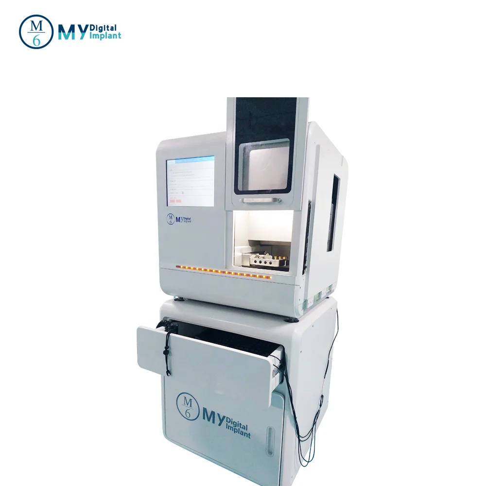 Lifetime maintenance Dental Lab Solutions  M6 CAD-CAM  Plug & Play  CNC Wet dental Milling Machine