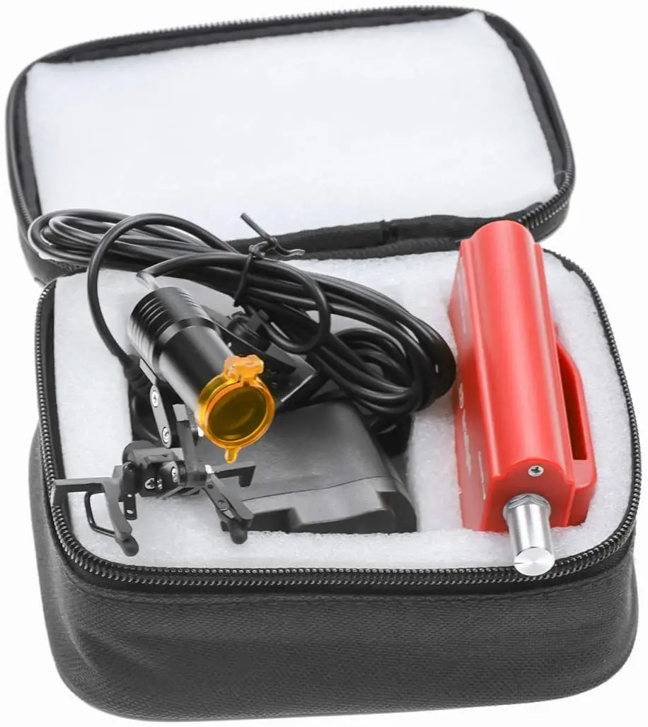 3W LED Head Light For Magnifying Glass Surgical High Brightness Dental Headlamp with Filter Medical