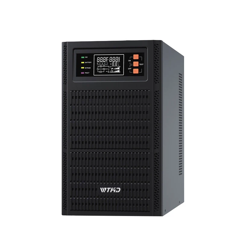 High Frequency Tower Single Phase 3KVA Online UPS 3KW 3000VA 3000W 110V 220V Pure Sine Wave Computer UPS Backup Power Supply
