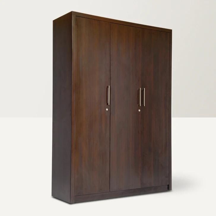 Large 4 door laminate wooden wardrobe sale,double hanging wardrobe closet,
