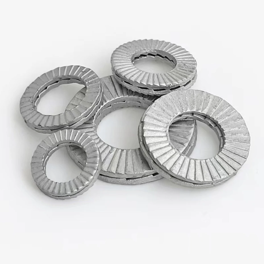 DIN25201 Double fold self-locking washers Lock Preventing Double Fold Self-locking Washer Wedge Lock Washer DIN 25201
