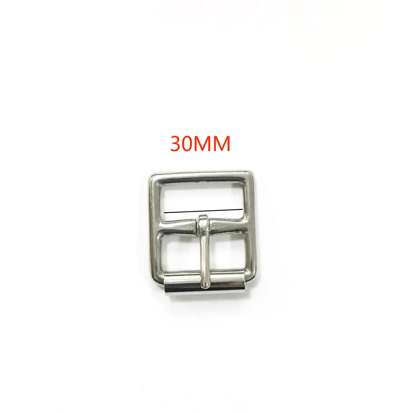 CLOXY 32mm 30mm Steel Belt Buckle Stainless Steel Belt Buckle Roller Pin Buckle for Webbing Leather Strap