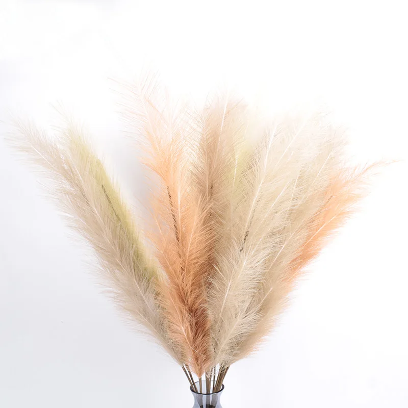 
Высококачественная сухая искусственная пампасная трава 70 см 80 см 1 м 1,1 м 1,2 м для украшения 