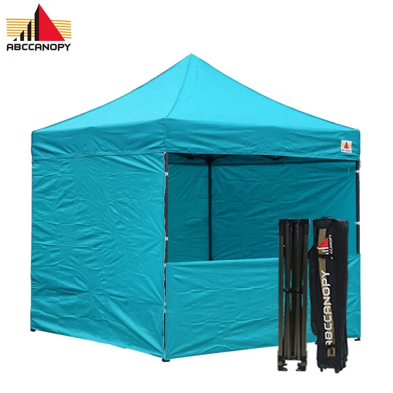 10X10 Deluxe Pop Up Canopy Trade Show tent Booth Wheeled bag,custom print easy Up instant shelter for party wedding