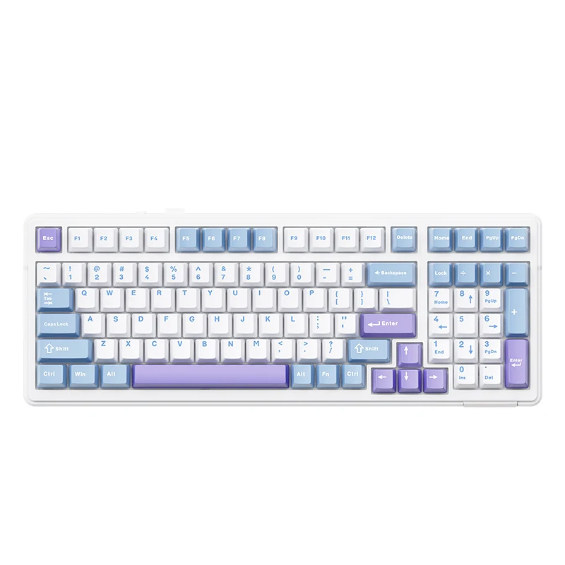 FR4  Kludge F99 AULA hotswap rgb gamer gaming mechanical keyboard 99 key 80% teclado mechanic 3 modes clavier US keyboards