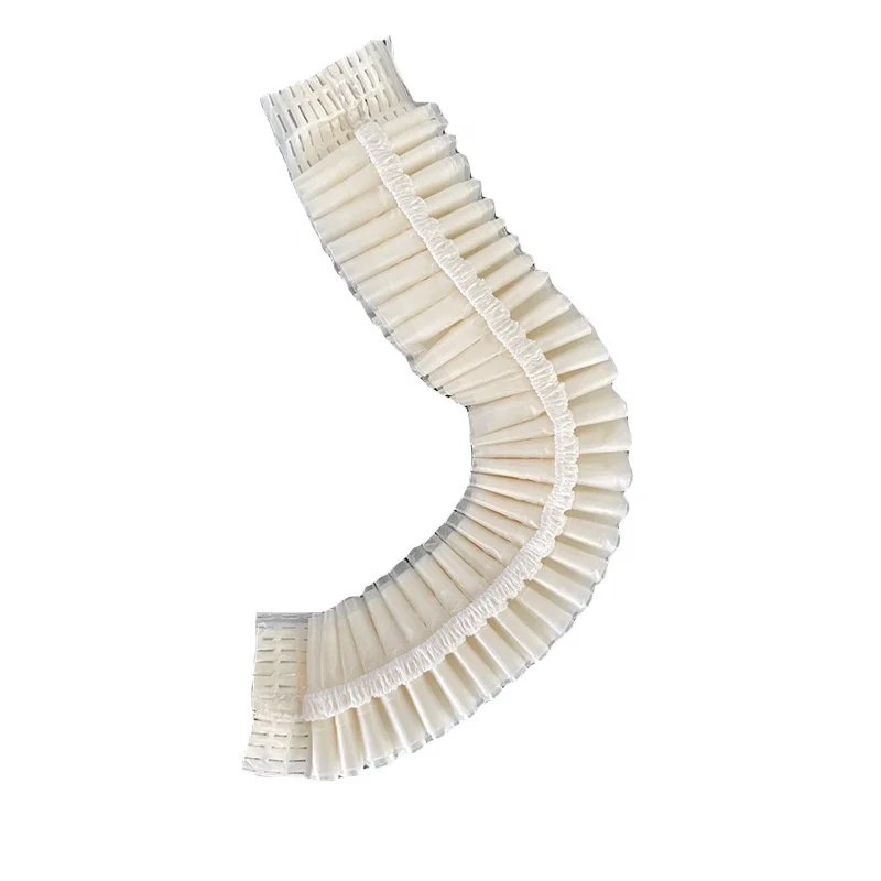 Customized Elastic Biodegradable Kitchen Chef Hotel 100Ps Pe Pvc Large Transparent Soft Women Waterproof Disposable Shower Cap