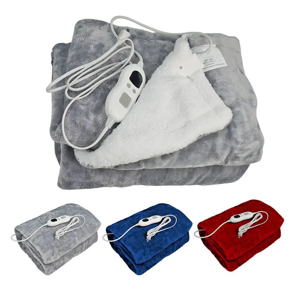 Heated Blankets, Machine Washable Soft and Comfortable Electric Blanket Throw Fast Heating with Hand Controller