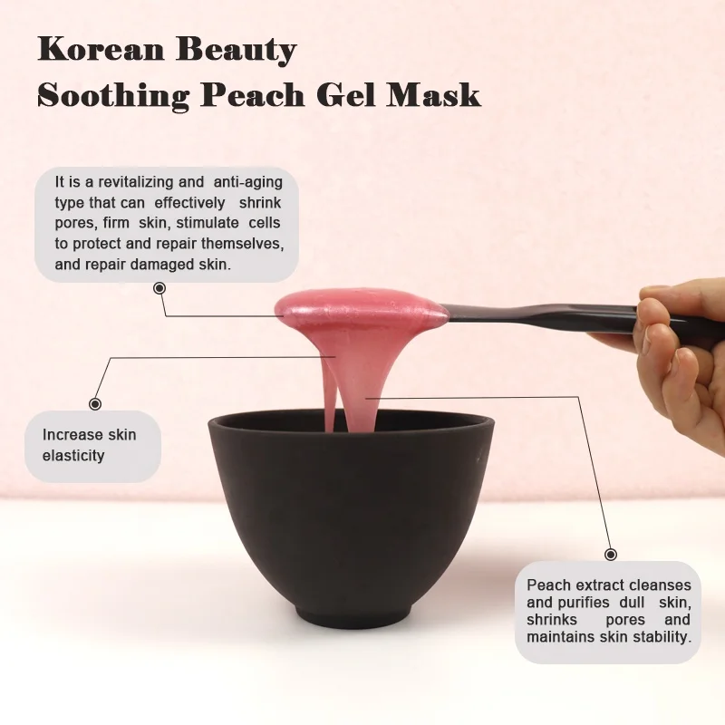 KOUNISH Korean Best SPA Facial Jelly Mask Anti-aging Korean Skincare Beauty Peach Face Hydrogel Gel Mask