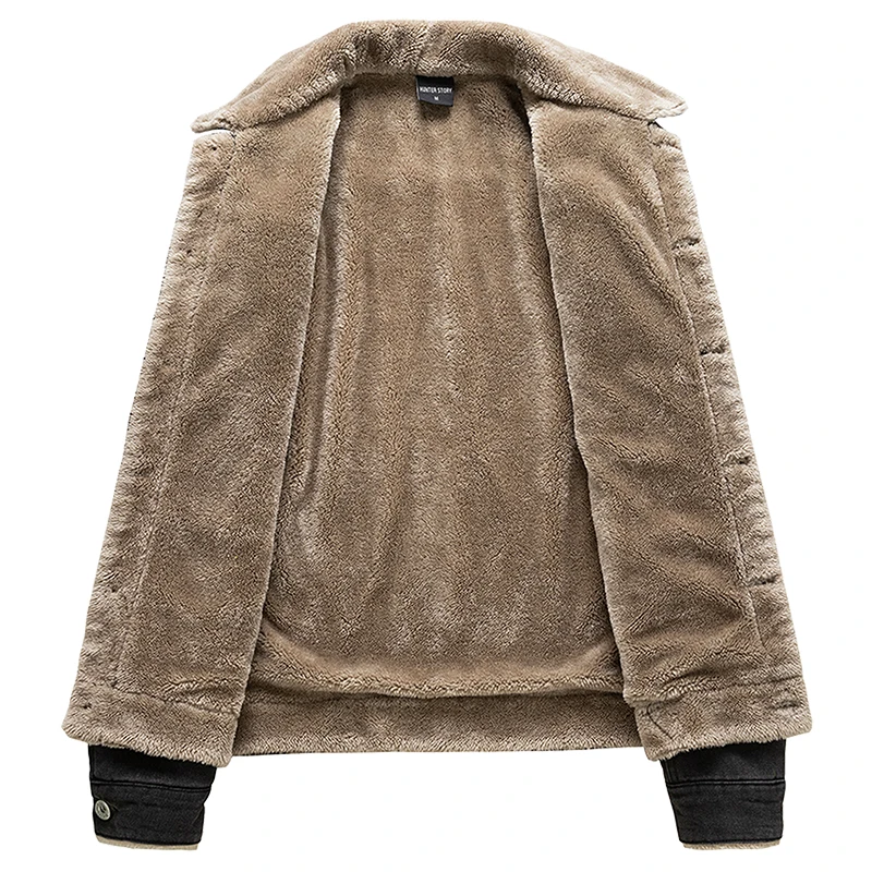 2021 Wholesale Fashion Custom Winter Street Wear Clothes Men Blank Black Jean Denim Jacket