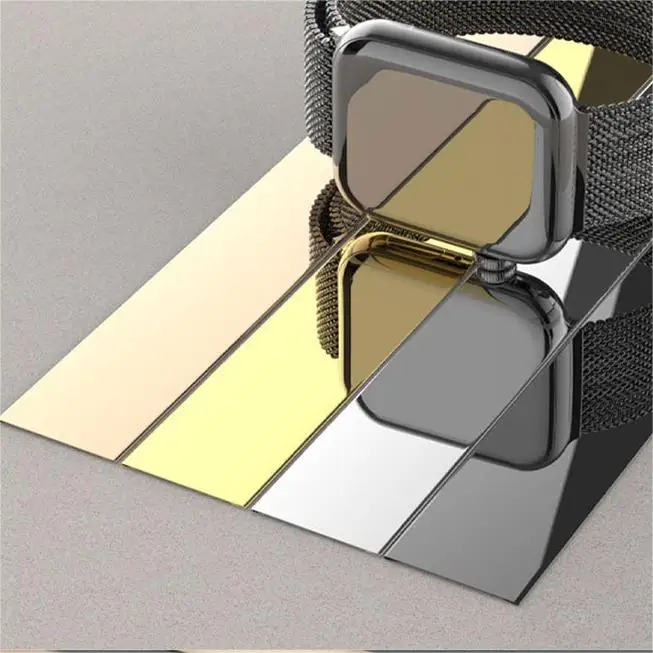 Stainless Steel Self Adhesive Tape Flat Trim Strip Stainless Steel Self-Adhesive Strip For Ceiling Furniture Decoration