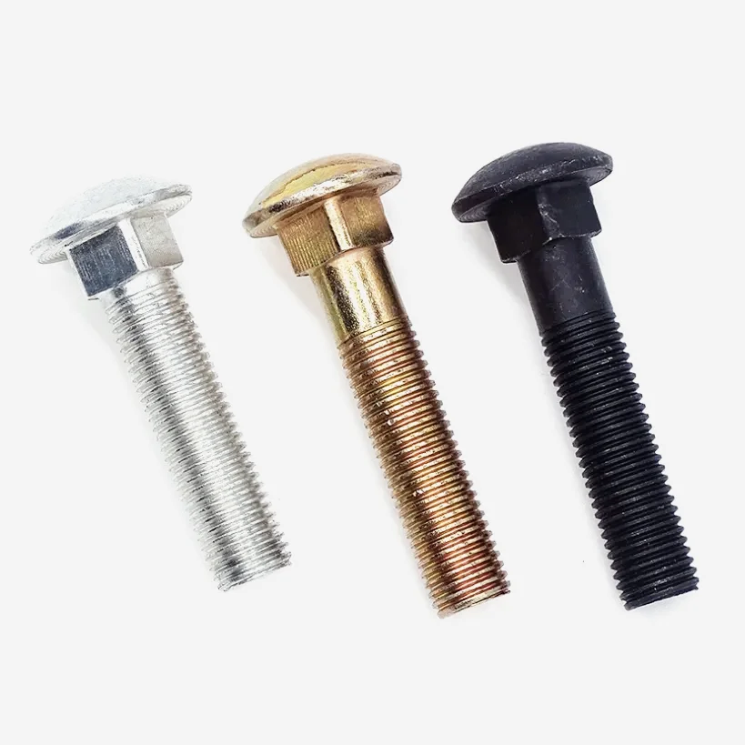 DIN603 Coach Bolts Hot Selling Stainless Steel Titanium Alloy Steel Customized Square Neck Mushroom Round Head Carriage bolt