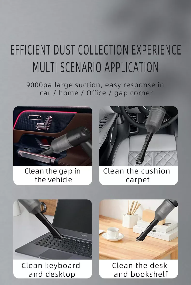 home handheld usb rechargeable premium vacuum cleaner professional