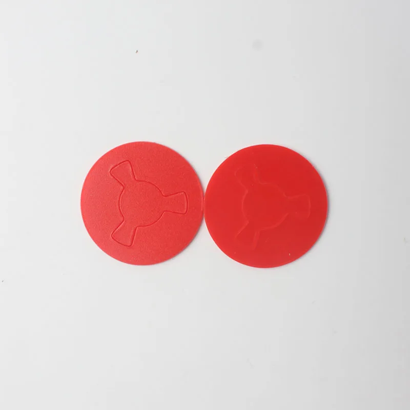 China Wholesale round Cut Acrylic Token Coin Lovely PS PP ABS Material Souvenir and Love Style with Coin Bag Included