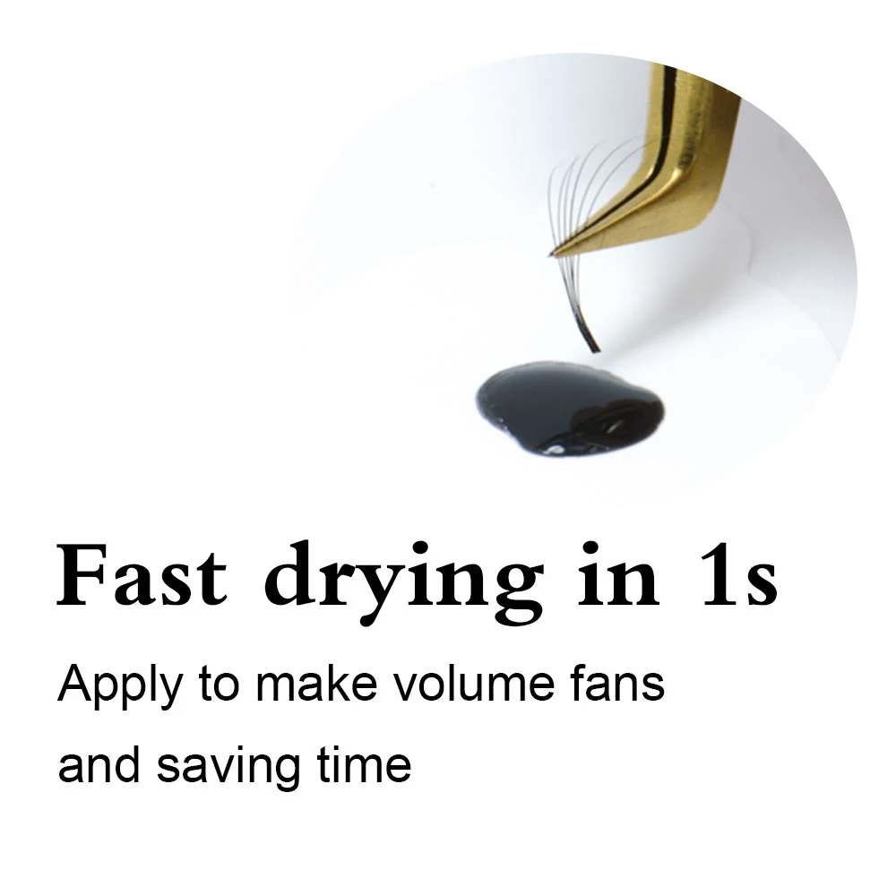 
NAGARAKU Eyelash extension glue 1s Premade Fans Strong Fast Dry Lash Adhesive For Russian Volume Eyelash Fans Making Glue 