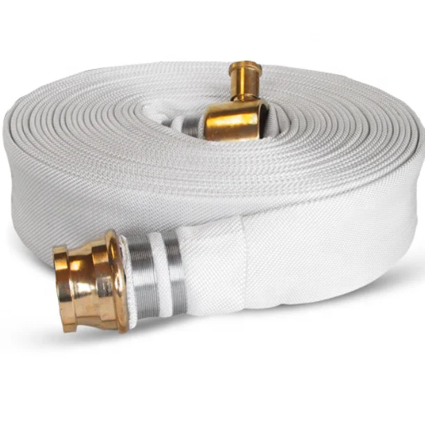 Cotton Jacket With British Coupling Fire Hose Customized Fire Fighting Hose Pipe