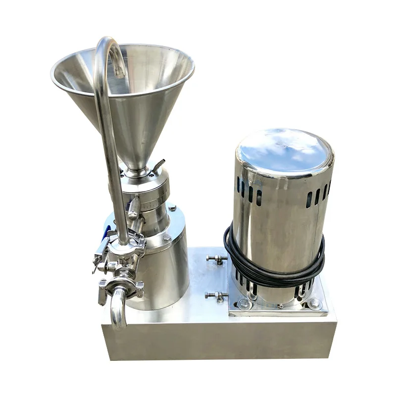 Commercial Horizontal Colloid Mill Sesame Paste Tahini Nut Peanut Butter Mill Grinder Grinding Maker Making Processing Machine