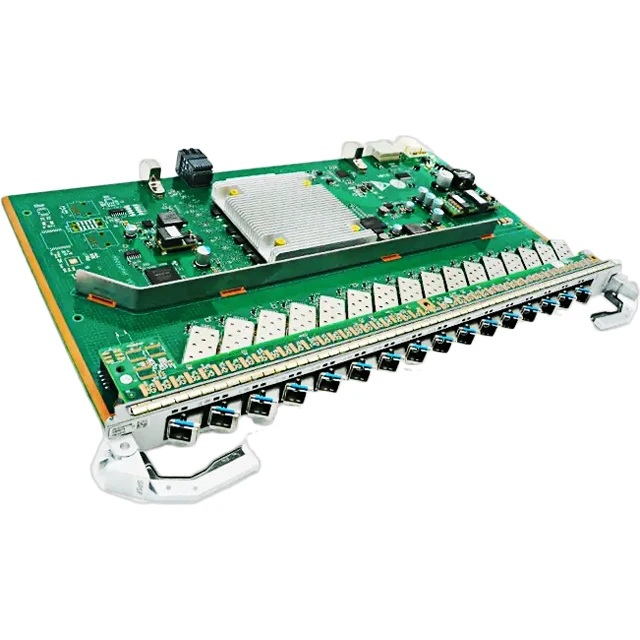 Factory Original GPLF 16 Ports used olt gpon Interface Board C+ C++ for MA5800 Series OLT