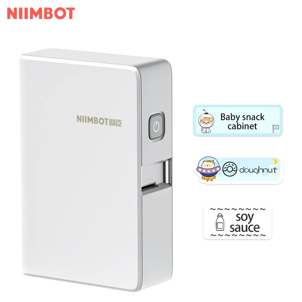 NiiMbot B18 Portable Mini Wireless Barcode Smart Color Ribbon Thermal Transfer Label Printer