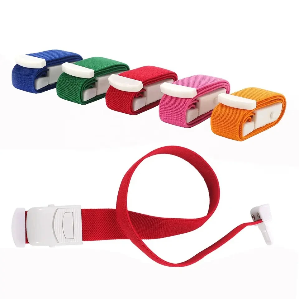 Risenmed Recyclable Surgical Blood Collection Buckle Elastic Medical Quick Release Nylon Buckle Tourniquet