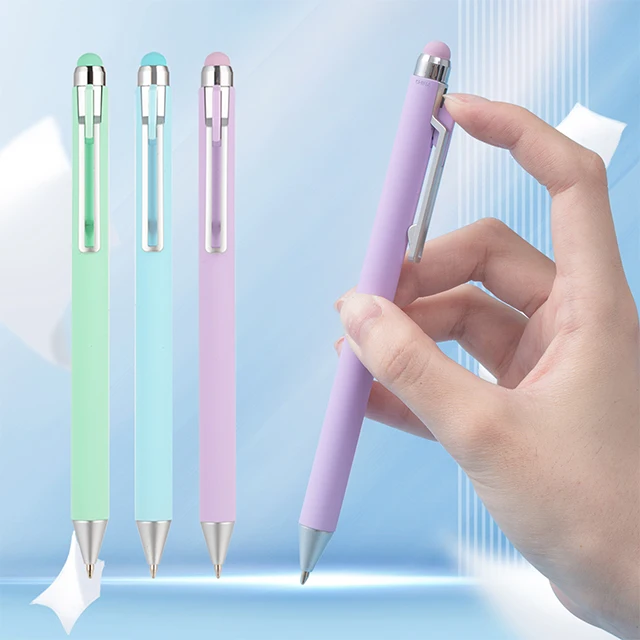 Aihao New Arrival Set of Custom Ballpen Wholesale Blue Ballpoint Pen Manufacturer