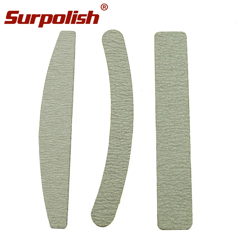 High Quality 25PCS/Shrink 100/100 100/180 Sandpaper Emery Diamond Nail Files Supplies For Sanding