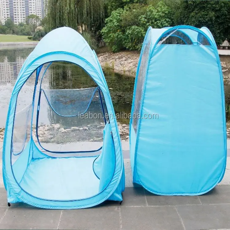 single couple  famliyTents For Sport Events game watch ice fishing mobile portable pop up transparent spray tanning tent