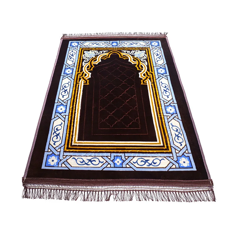 Prayer Rug Cushioned Soft Thick Memory Foam Prayer Rug Mat with Foam