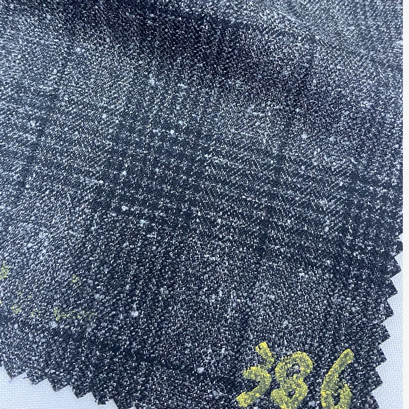 Hot Sale Ready Ship Order Polyester Viscose Spandex Window Check Fabrics For Indian Suits Fabric Tweed