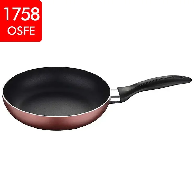New Designs Chinese Double Burner Aluminum Marble Coating Induction Non-Stick Frying Pan