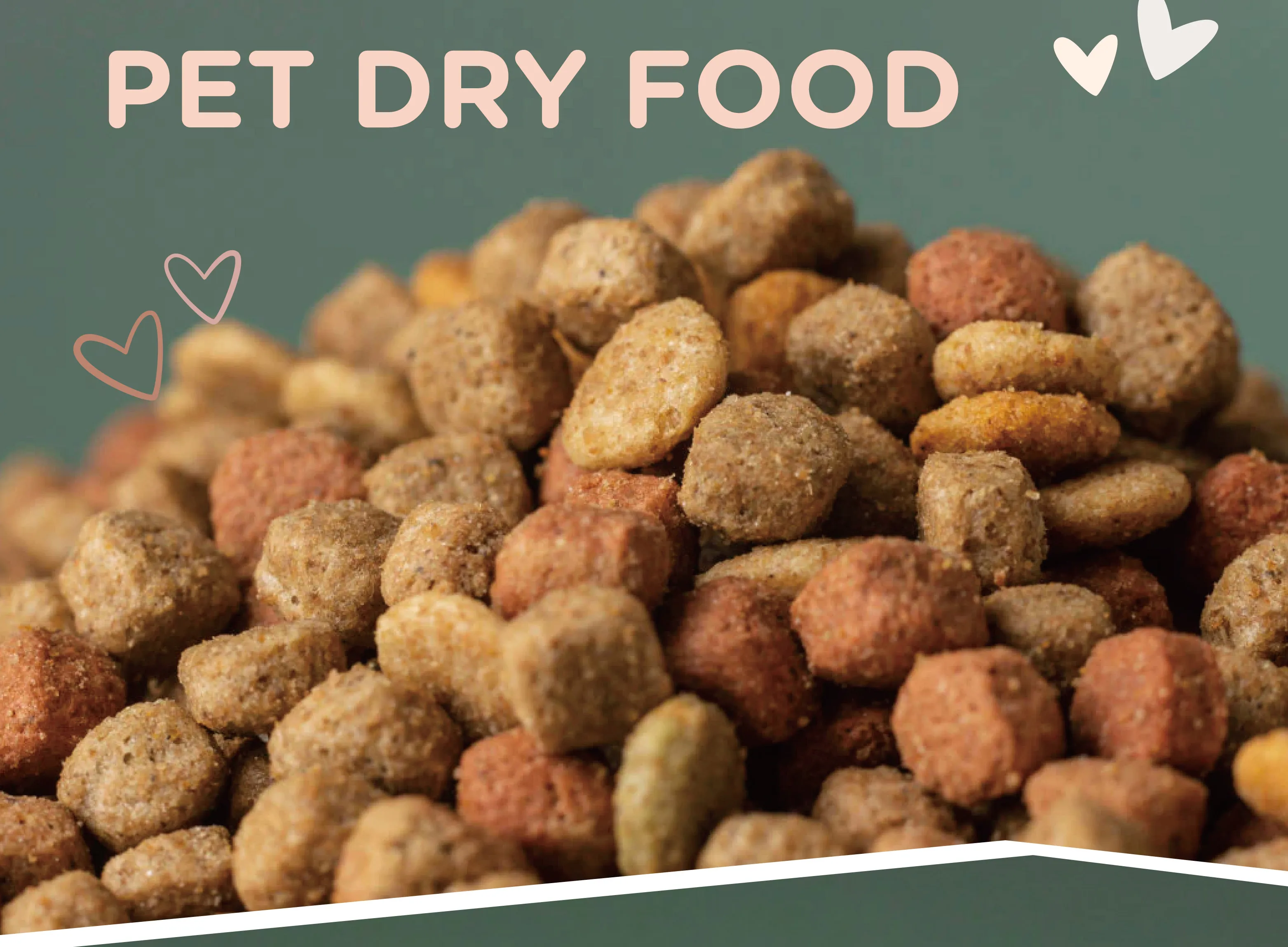 OEM ODM Chinese Various Flavors Multiple Shapes 18% Protein Content Dry Pet Food
