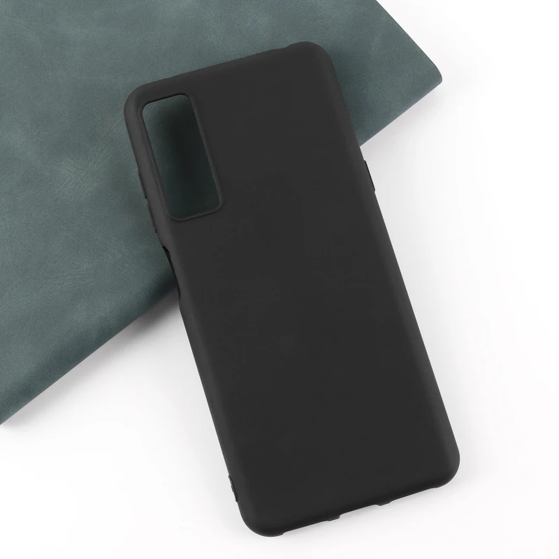 Matte Black Soft TPU Phone Case For TCL 20 5G 20S 20L 20L+ 20A 20 SE 205 20R 20B 20E 20Y 20 AX Protection Back Cover
