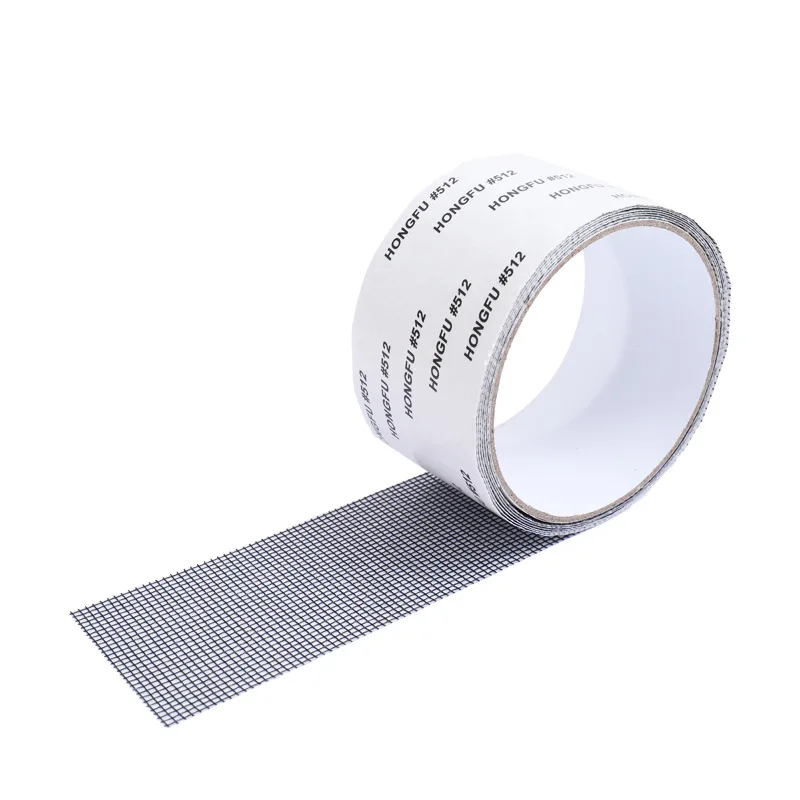 Wholesale window adhesive anti mosquito fly bug repair screen wall patch stickers mesh window screen window repair tape
