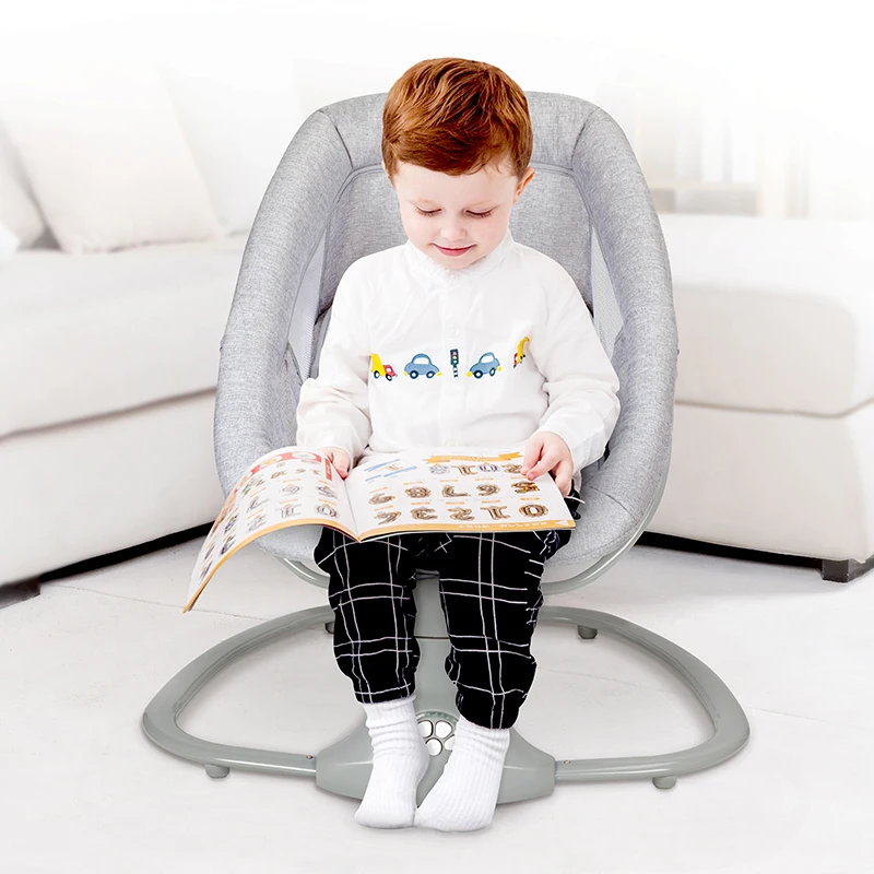 Mastela Deluxe 3 in 1 Portable Automatic Cradle Rocker Rocking Chair Electric Baby Swing And Bouncer with Music For Newborn 4