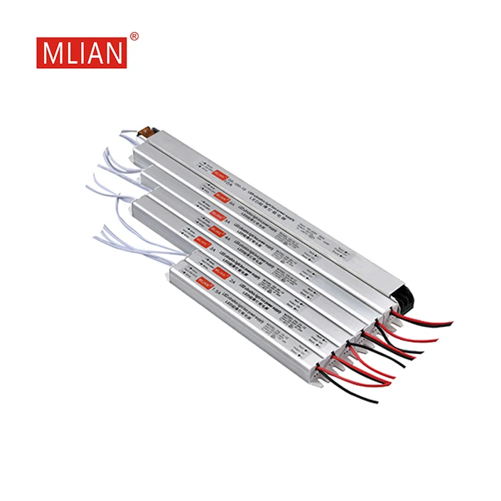 12V/24V DC IP20 Ultra Slim Lighting Box 18W 24W 36W 48W 60W 72W LED Lighting Driver 18W Switching Power Supply