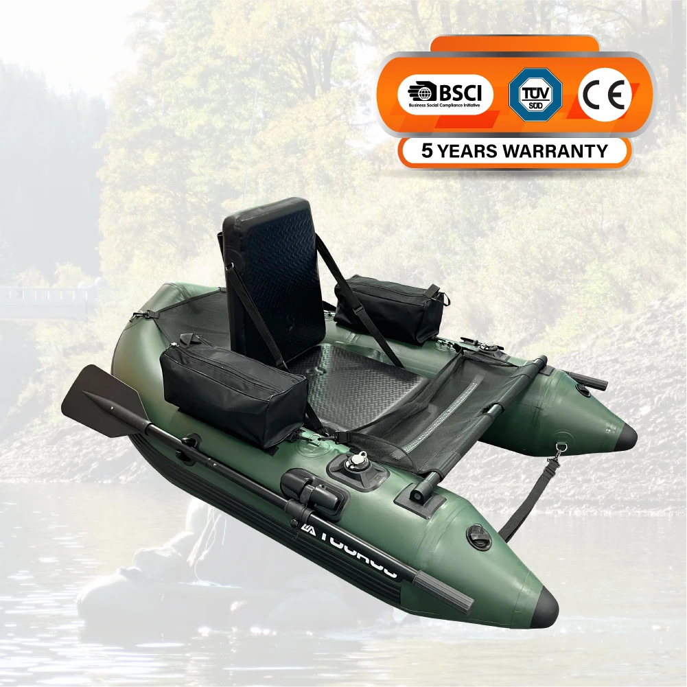 Morden Style Raft Used Heavy Duty Fly Kayak TOURUS Inflatable Fishing Boat