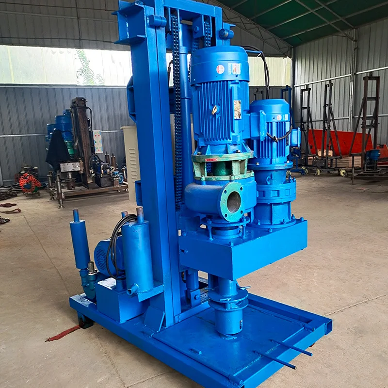 Shallow Water Well Drilling Rig 50M Electric Water Well Drilling Rig Drilling Rig For Water Well