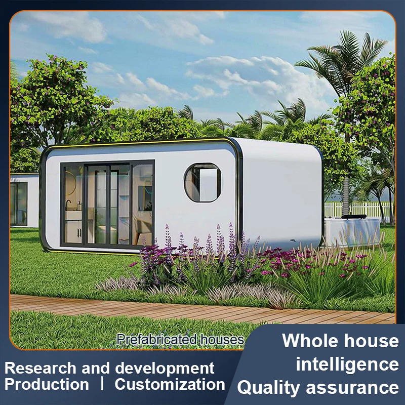 Van Modular Homes China Prefabricated Wooden Capsule House Container Luxury Modern  Japanese Style House